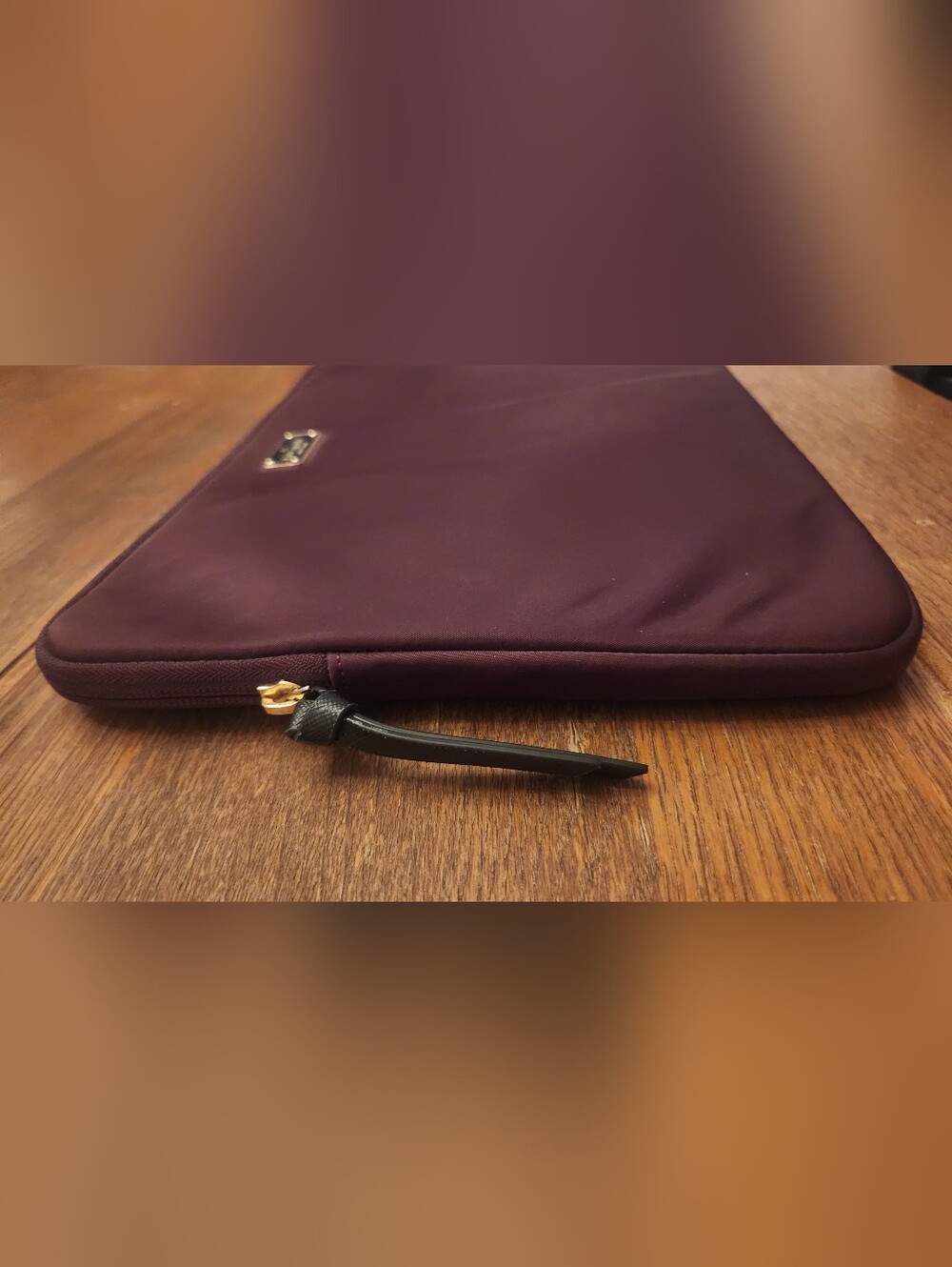Kate Spade Laptop Sleeve in Plum NWOT - Picture 3 of 6